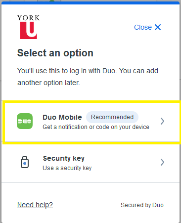 2-Factor Authentication with Duo Mobile