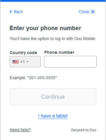 Enrol in 2-Factor Authentication