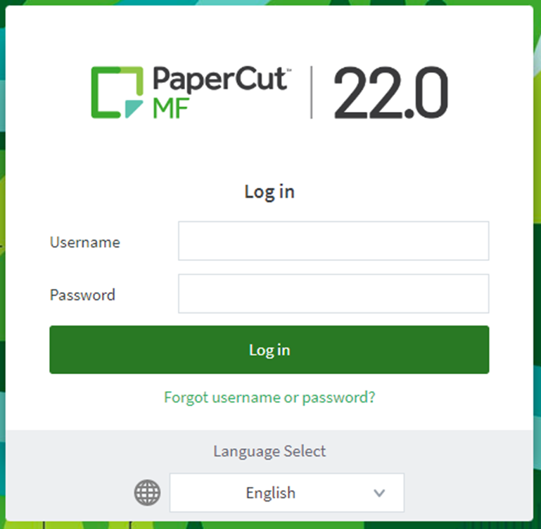 Webprint - Sign in with Passport York