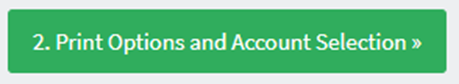 Webprint - Print Options and Account Selection