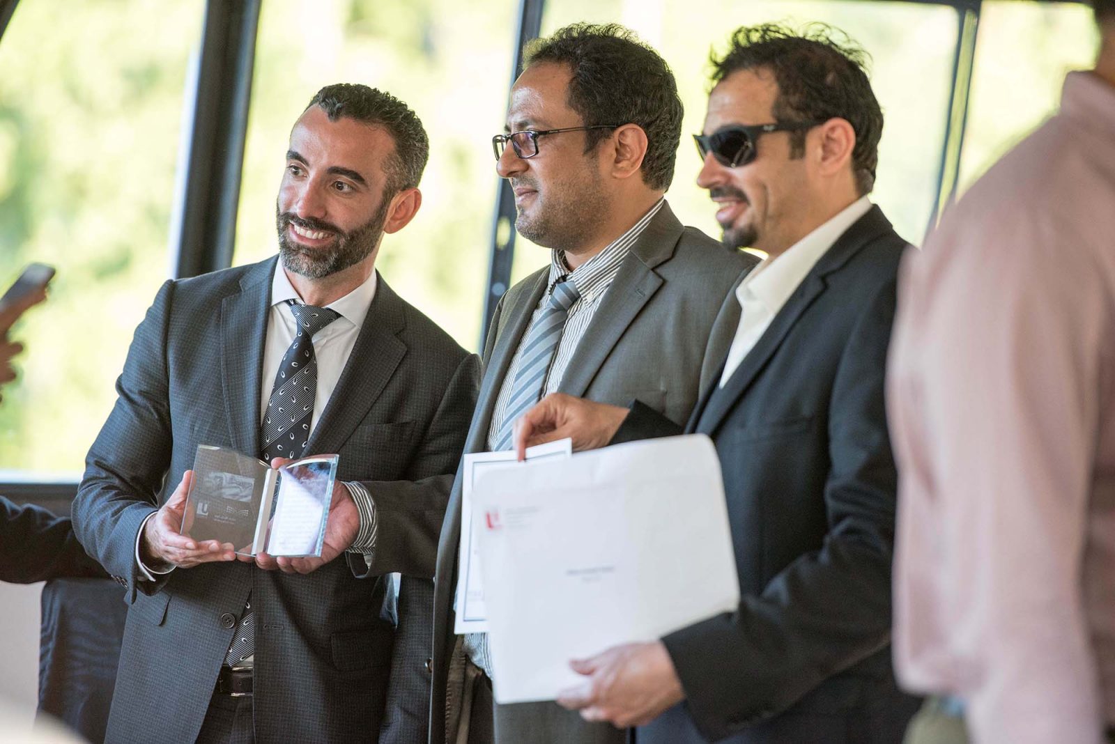 Saudi educators with YUELI Director